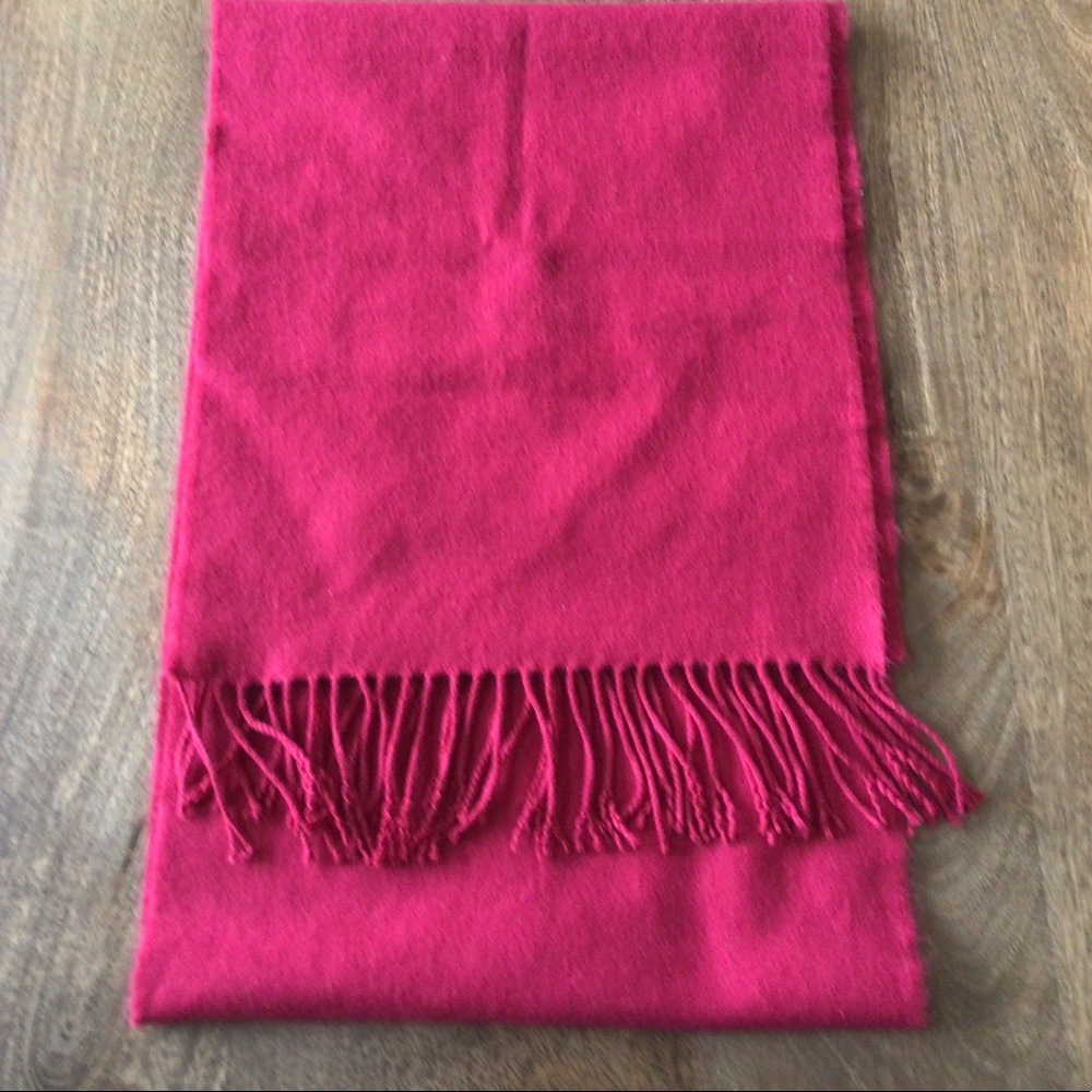 Fuchsia Red Scarf